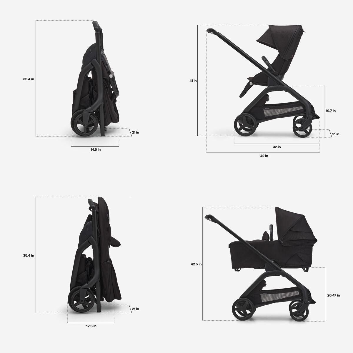 CBT 052 bassinet stroller